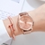 2022 Luxury Women Watches Bracelet Wristwatches Fashion Ladies Quartz Watch Dres na internet