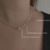 CHOKER AZUL 40CM na internet