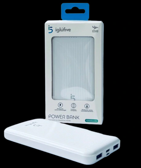 Power Bank Cargador Portátil Iglúfive 10000 mAh