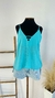 Blusa azul LUNE na internet