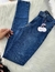 Calça skinny azul escura