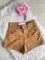 Short jeans marrom - loja online