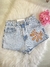 Short jeans detalhe bordado - comprar online