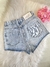 Short jeans detalhe bordado na internet