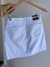 Saia jeans branca - comprar online