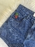 Short jeans detalhe morango na internet
