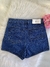 Short jeans detalhe morango - Cereja Doce Boutique