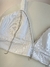 Cropped jeans branco - Cereja Doce Boutique
