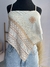 Blusa lenço fundo branco detalhes sol