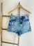 Short lavagem clara Lady Rock