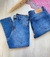 Calça Jeans Hotpant Lavagem Media Clara