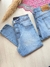 Calça Jeans Hotpant Lavagem Clara