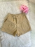 short jeans beje claro