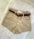 short jeans Caqui - comprar online
