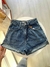 short bag jeans escuro