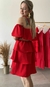 Vestido Princess - Babados com bojo na internet