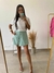 Short/ Saia Maria - em linho - comprar online