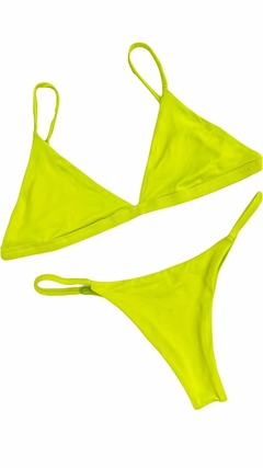 Biquíni Básic Verde Lima - comprar online