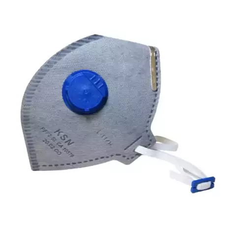 Máscara Respirador PFF2 com Válvula 20.02 Cinza KSN