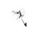 Antena Externa de TV UHF/HDTV Intelbras AE 3010