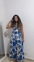 Vestido longo estampado Farm