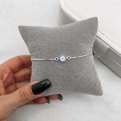 Pulseira olho grego cravejado - comprar online