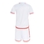 Kit Infantil Colorado II 24/25 - Branco com detalhes em vermelho - comprar online