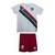 Kit Infantil Tricolor Carioca II 24/25 - Branco com detalhes em verde e vermelho