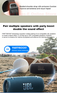 Imagem do Jbl xtreme 3 sem fio bluetooth 5.1 alto-falante xtreme3 poderoso baixo som port?