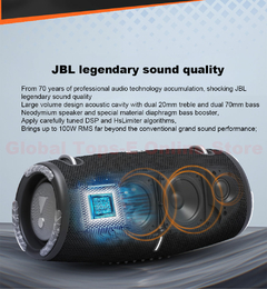 Jbl xtreme 3 sem fio bluetooth 5.1 alto-falante xtreme3 poderoso baixo som port? - comprar online