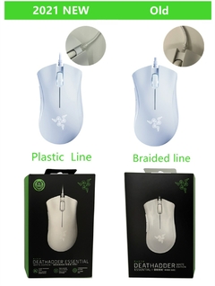 Mouse com fio, Razer Original DeathAdder Essencial com fio Gaming Mouse Mouse 6.