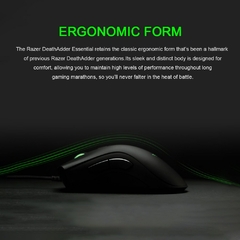 Mouse com fio, Razer Original DeathAdder Essencial com fio Gaming Mouse Mouse 6. na internet