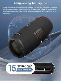 Imagem do Jbl xtreme 3 sem fio bluetooth 5.1 alto-falante xtreme3 poderoso baixo som port?