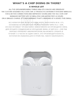 I7s tws fones de ouvido bluetooth 5.0 fones de ouvido sem fio estéreo baixo fon - Speedy