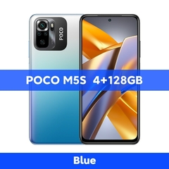 Novo poco m5s versão global smartphone 64gb/128gb mtk g95 octa núcleo 64mp qua - loja online