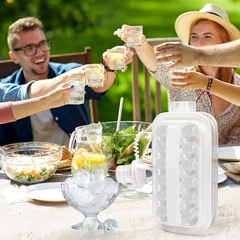 Multi-função cubo de gelo bandeja molde bola de gelo fabricante fogão cubo de - loja online