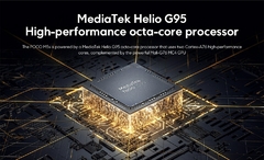 Novo poco m5s versão global smartphone 64gb/128gb mtk g95 octa núcleo 64mp qua - loja online