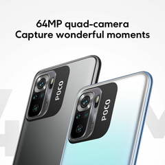 Novo poco m5s versão global smartphone 64gb/128gb mtk g95 octa núcleo 64mp qua