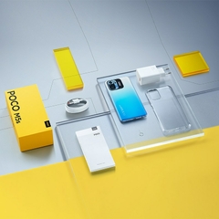 Novo poco m5s versão global smartphone 64gb/128gb mtk g95 octa núcleo 64mp qua