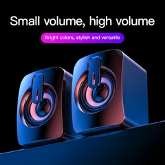 Imagem do Computador de áudio desktop casa subwoofer bluetooth pequeno alto-falante com f