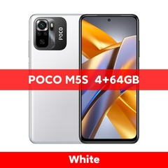 Imagem do Novo poco m5s versão global smartphone 64gb/128gb mtk g95 octa núcleo 64mp qua