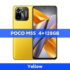 Novo poco m5s versão global smartphone 64gb/128gb mtk g95 octa núcleo 64mp qua