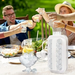 Multi-função cubo de gelo bandeja molde bola de gelo fabricante fogão cubo de