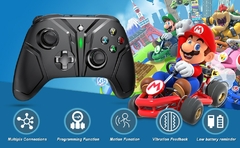 Bonadget para nintendo switch pro + 2.4g gamepad sem fio para windows 7/8/10/ios - loja online