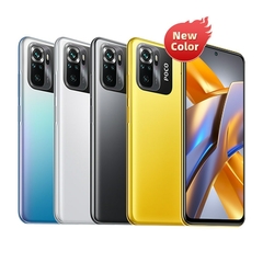 Novo poco m5s versão global smartphone 64gb/128gb mtk g95 octa núcleo 64mp qua - Speedy