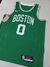 Tatum # 0 2023 Boston Celtic Green Edição Clássica Bordado Camisetas De Basquetebol Para Esportes Ao Ar Livre