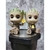 Boneco Guardiões - Galáxia Pote Shuren Groot Garagem Kit Ninho Sentado pequeno Shuren