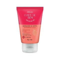 Combo Loção Hidratante Desodorante Corporal Cuide-se Bem Morango e Leite - comprar online