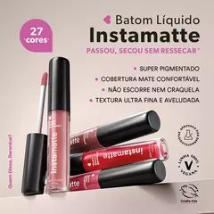 Batom Líquido Terracota Terracotali Instamatte 4ml