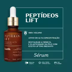 Sérum de Alta Potência Peptídeos Lift Botik 30ml - RubiZucoloto